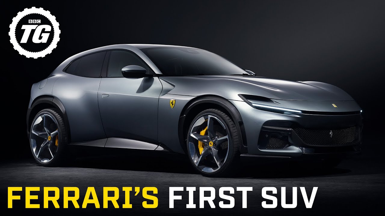 FIRST LOOK: Ferrari Purosangue – £300k+ 4×4 with 715bhp V12 and electric doors | Top Gear
