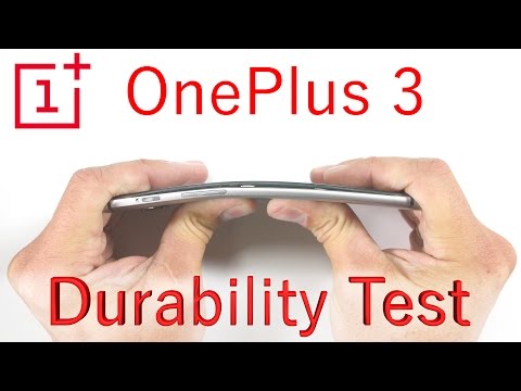 OnePlus 3 Bend Test - Scratch Test - Burn Test - Durability video - UCWFKCr40YwOZQx8FHU_ZqqQ