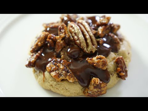 Salted Chocolate Caramel Pecan Cookies – THE REAL DEAL