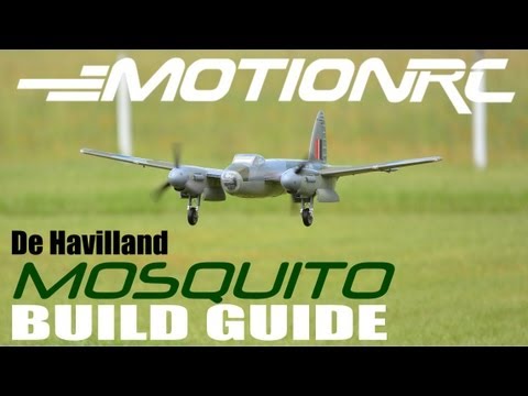 MotionRC / FREEWING de Havilland MOSQUITO Build Guide By: RCINFORMER - UCdnuf9CA6I-2wAcC90xODrQ