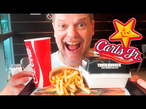 CARL'S JR BURGER FOOD REVIEW  - Fast Food Friday - Greg's Kitchen - UCGXHiIMcPZ9IQNwmJOv12dQ