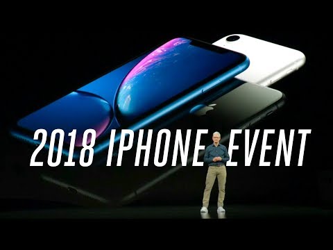 Apple iPhone XS and XR 2018 event in 12 minutes - UCddiUEpeqJcYeBxX1IVBKvQ