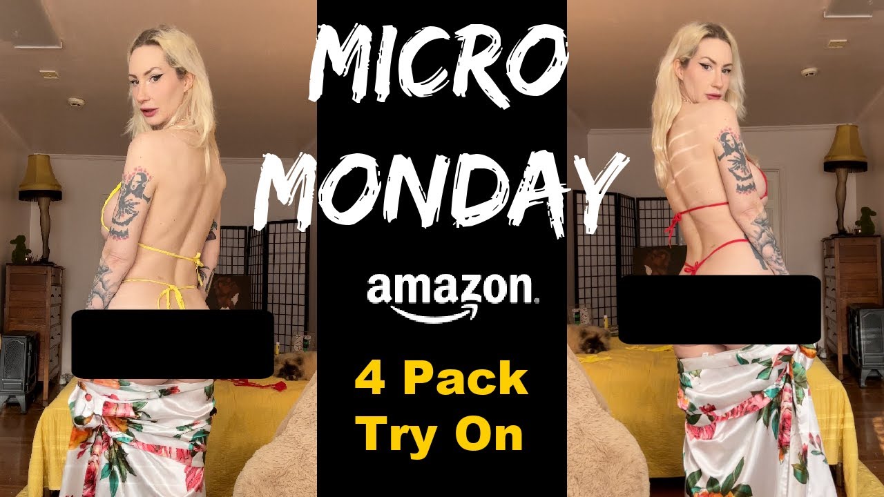 Micro Monday: 4 Pack Micro Swimwear from AMAZON