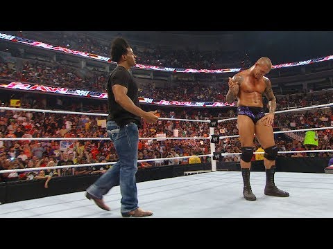 Randy Orton RKOs Wade Barrett, Darren Young, Edge and Sheamus: Raw, Sept. 6, 2010 (WWE Network) - UCJ5v_MCY6GNUBTO8-D3XoAg