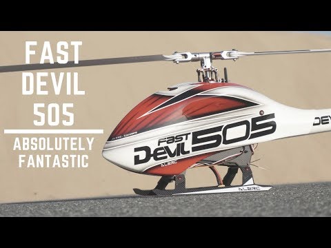 ALZRC Fast Devil 505 RC Helicopter in High Speed Maiden Flight - UCsFctXdFnbeoKpLefdEloEQ