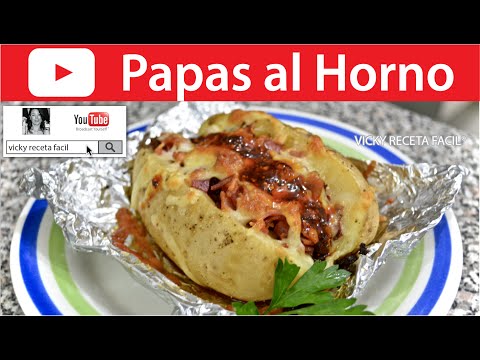 PAPAS AL HORNO | Vicky Receta Facil - UCewhO42h_TIKZdntpI-v39g