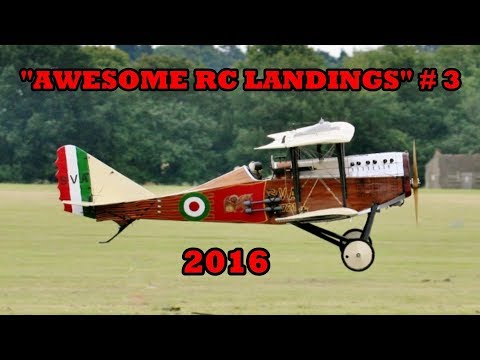 "AWESOME RC LANDINGS" WW1 SCOUTS / FIGHTERS LANDING # 3 - 2017 - UCMQ5IpqQ9PoRKKJI2HkUxEw