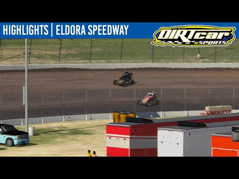 DIRTcar eSports Midgets Eldora Speedway January 12, 2022 | HIGHLIGHTS - dirt track racing video image