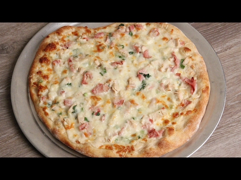 Chicken Cordon Bleu Pizza Recipe  - UCNbngWUqL2eqRw12yAwcICg