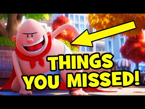 Captain Underpants Trailer EASTER EGGS & Things You Missed - UCS5C4dC1Vc3EzgeDO-Wu3Mg