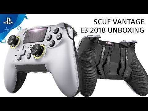 SCUF Vantage PS4 Controller Unboxing | PlayStation Live From E3 2018 - UC-2Y8dQb0S6DtpxNgAKoJKA