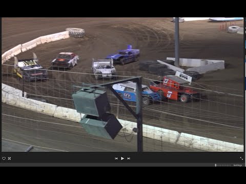 Perris Auto Speedway Figure 8 Trailer Race Main Event  6-1-24 - dirt track racing video image