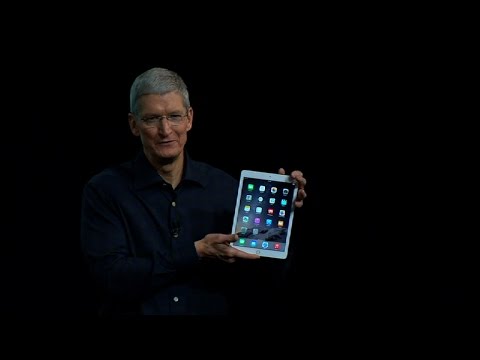 Watch Tim Cook debut the iPad Air 2 - UCOmcA3f_RrH6b9NmcNa4tdg