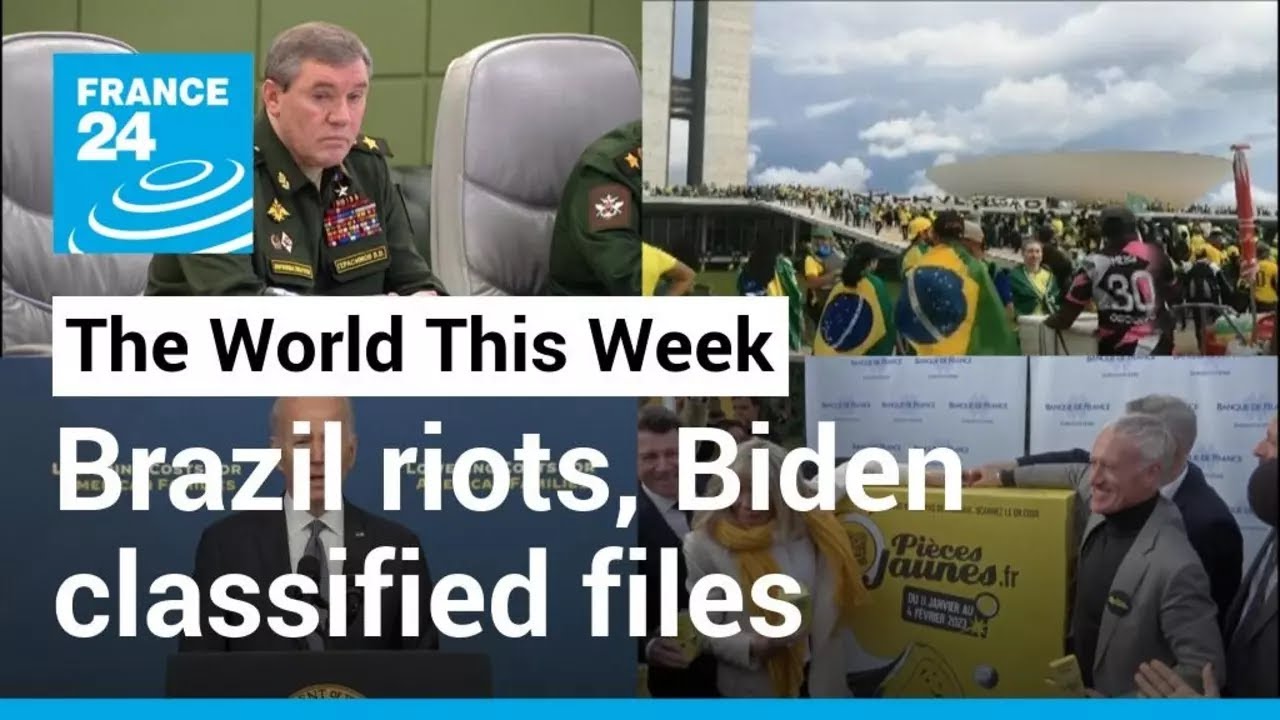 New Russian army chief, Brazil’s storming of govt, Biden’s classified files, Brigitte Macron