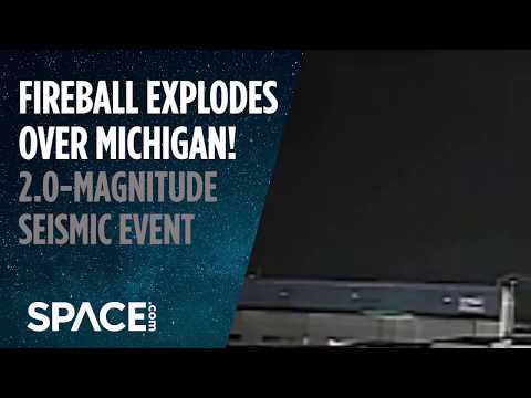 Fireball Explodes Over Michigan! 2.0-Magnitude Seismic Event - UCVTomc35agH1SM6kCKzwW_g