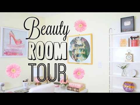 BEAUTY ROOM TOUR 2016 | juicyyyyjas | JuicyJas - UCqTR5f7YkGro3cPv23SqcqQ