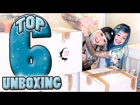 TOP 6 UNBOXING! | NYX Face Awards 2016 - UCiWbNSajTR_7gxfjaXxExJQ