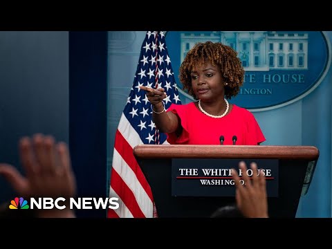 Watch: White House holds press briefing | NBC News - UCeY0bbntWzzVIaj2z3QigXg
