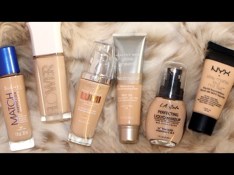 Frugal Fridayz | Best & Worst Drugstore Foundations - UCwQ48S6LdJVdGUM27M0oy4w