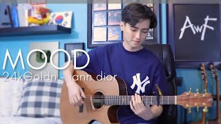 Mood - 24kGoldn- Cover (fingerstyle guitar)