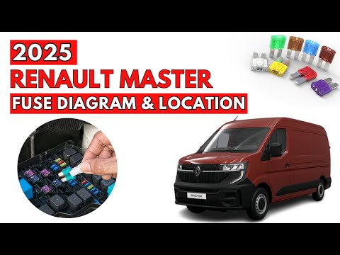Dove si trova la scatola dei fusibili del Renault Master 2025