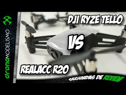 Como o Clone do DJI RYZE TELLO se sai frente ao ORIGINAL (Realacc R20) - UC0H-X2_DHqtM_ilIxWVtiUA