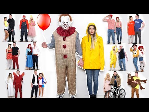 15 DIY COUPLES HALLOWEEN COSTUME IDEAS! - UCBKFH7bU2ebvO68FtuGjyyw