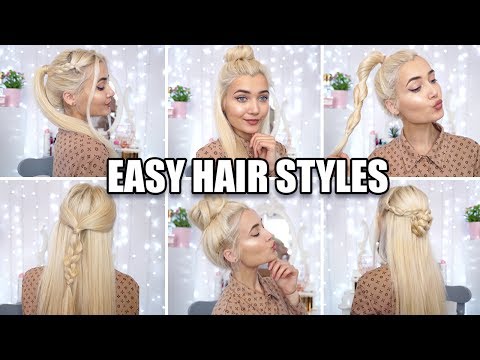 6 QUICK & EASY HEATLESS HAIRSTYLES FOR SCHOOL! - UCBKFH7bU2ebvO68FtuGjyyw