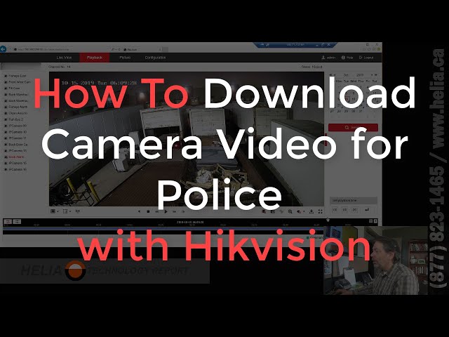 How to Download CCTV Footage from Hikvision