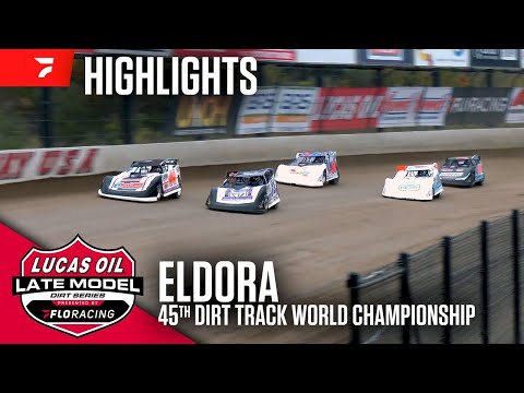 Lucas Oil Late Model Dirt Series | Highlights - 45th Annual #DTWC | Eldora Speedway - dirt track racing video image