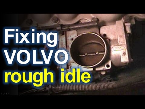 Cleaning the ETM intake throttle body - Volvo S80