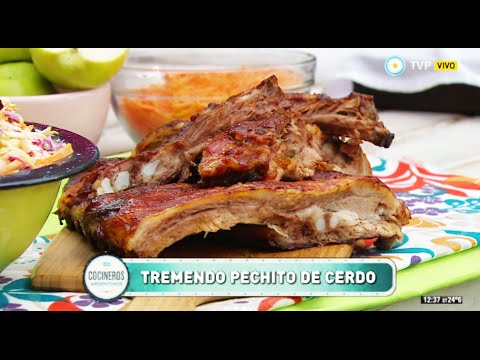 Pechito de cerdo a la barbacoa casera a la parrilla - UCb8W2JPNwMtV4xA0LFb3LUw