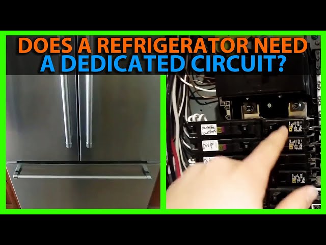 What Size Breaker Do You Need for a Refrigerator?