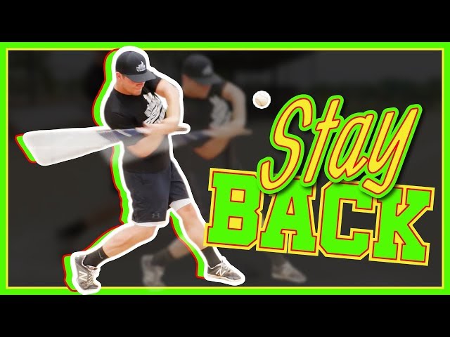 How To Stay Back On A Baseball Swing
