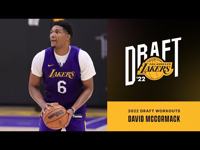 David McCormack NBA Draft Profile 2022