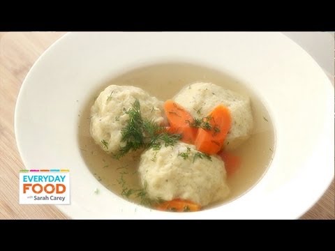 Matzo Ball Soup - Everyday Food with Sarah Carey - UCl0kP-Cfe-GGic7Ilnk-u_Q