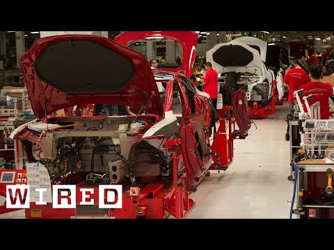 How the Tesla Model S is Made | Tesla Motors Part 1 (WIRED) - UCftwRNsjfRo08xYE31tkiyw