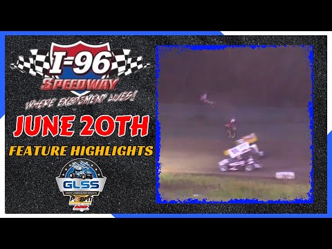 GLSS I-96 Feature Highlights 6/20/2025 - dirt track racing video image