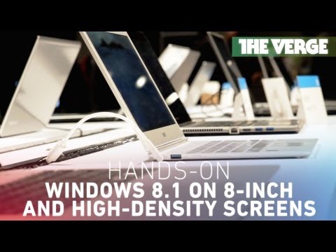 Windows 8.1 on 8-inch and high-density screens - UCddiUEpeqJcYeBxX1IVBKvQ