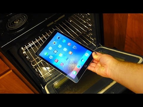 Don't Bake iPad Air 2 in a Home Oven! Warning: Dangerous - GizmoSlip - UCmY5lv5l2RYGOKWKGXLmGJw