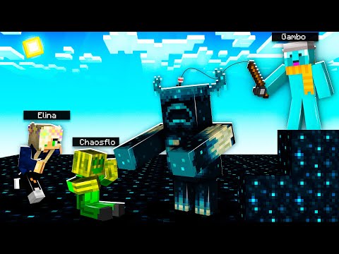 MINECRAFT FREUNDE aber @Chaosflo44 @Elinski und ich ÄRGERN den WARDEN