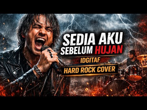SEDIA AKU SEBELUM HUJAN – IDGITAF (Hard Rock Cover)