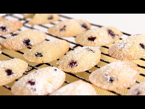 Lemon Blueberry Madeleine Recipe - Laura Vitale - Laura in the Kitchen Episode 797 - UCNbngWUqL2eqRw12yAwcICg