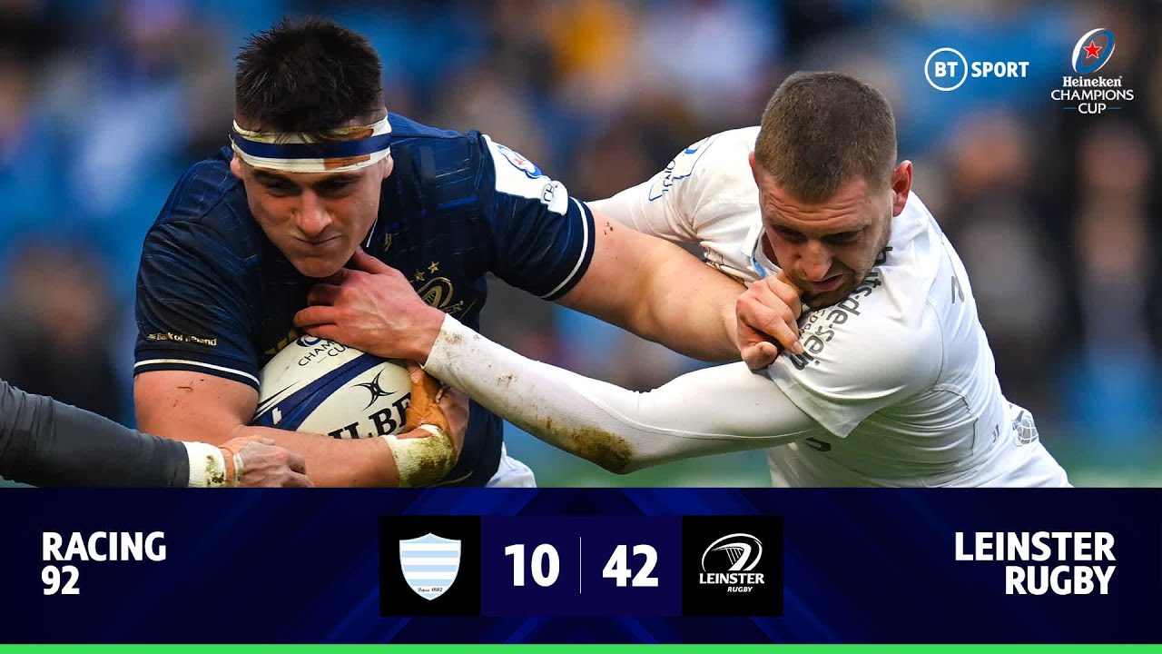 Racing 92 v Leinster (10-42) | Six-Try Dublin Side Stun Sloppy Hosts | Champions Cup Highlights