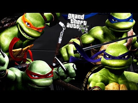 GTA 5 Mods - TEENAGE MUTANT NINJA TURTLES MOD! (GTA 5 Mod Gameplay) - UCrkfdiZ4pF3f5waQaJtjXew