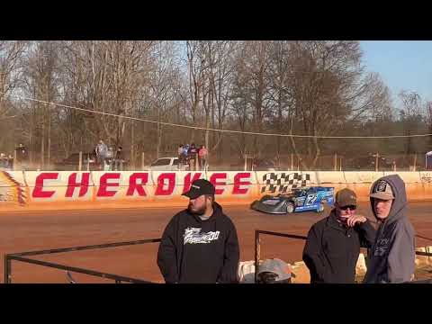 604 Late Models Main @ Cherokee Speedway 2/25/24 - dirt track racing video image