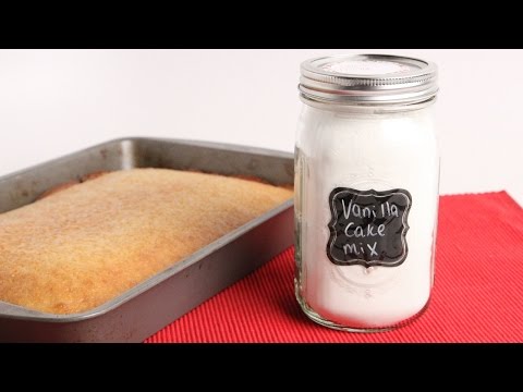 DIY Vanilla Cake Mix - Edible Gifts - UCNbngWUqL2eqRw12yAwcICg