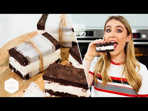 MUST TRY Oreo Truffle Ice Cream Sandwich - In The Kitchen With Kate - UC_b26zavaEoT1ZPkdeuHEQg