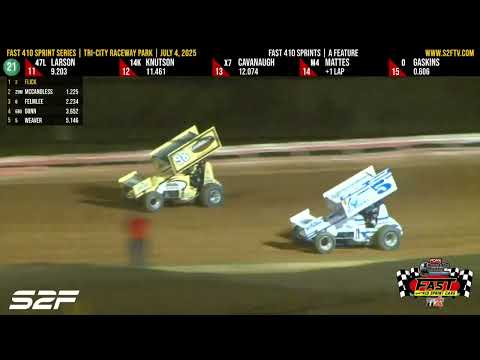 7.4 FAST on Dirt Series at Tri-City Raceway Park | Highlights - dirt track racing video image