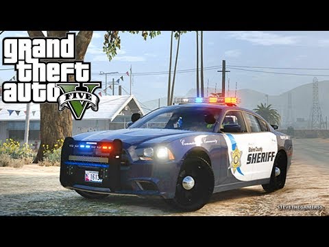 GTA 5 MODS LSPDFR 835 - SHERIFF PATROL!!! (GTA 5 REAL LIFE PC MOD)#NOSLEEP - UCbItyvYa6cqvqtwlU2E9-wA